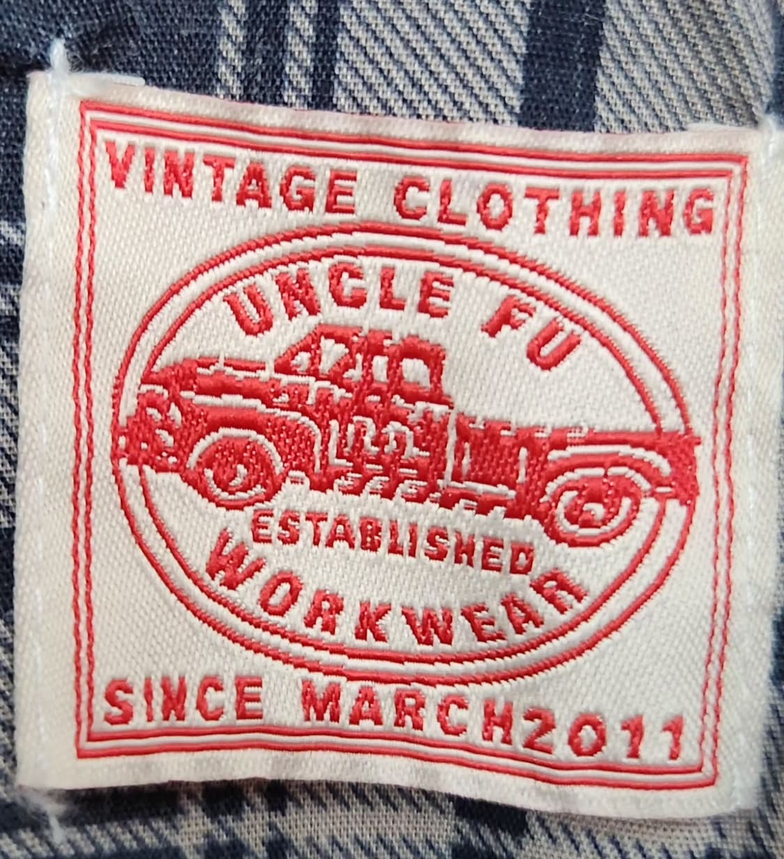 Uncle Fu. 빈티지자켓 워크자켓 105 XL 상품이미지3