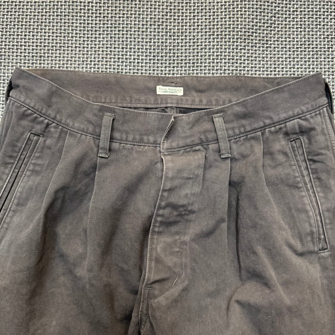 PHIGVEL 코튼 팬츠 차콜 ( 29/OLD-8259 ) 상품이미지2