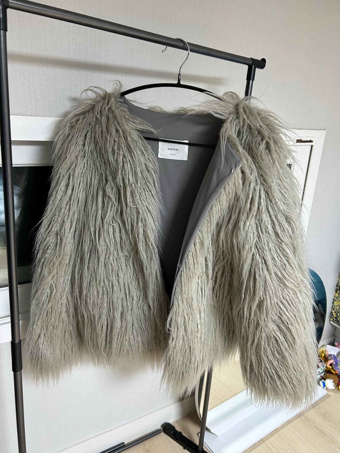 그레이 퍼자켓 상품이미지1