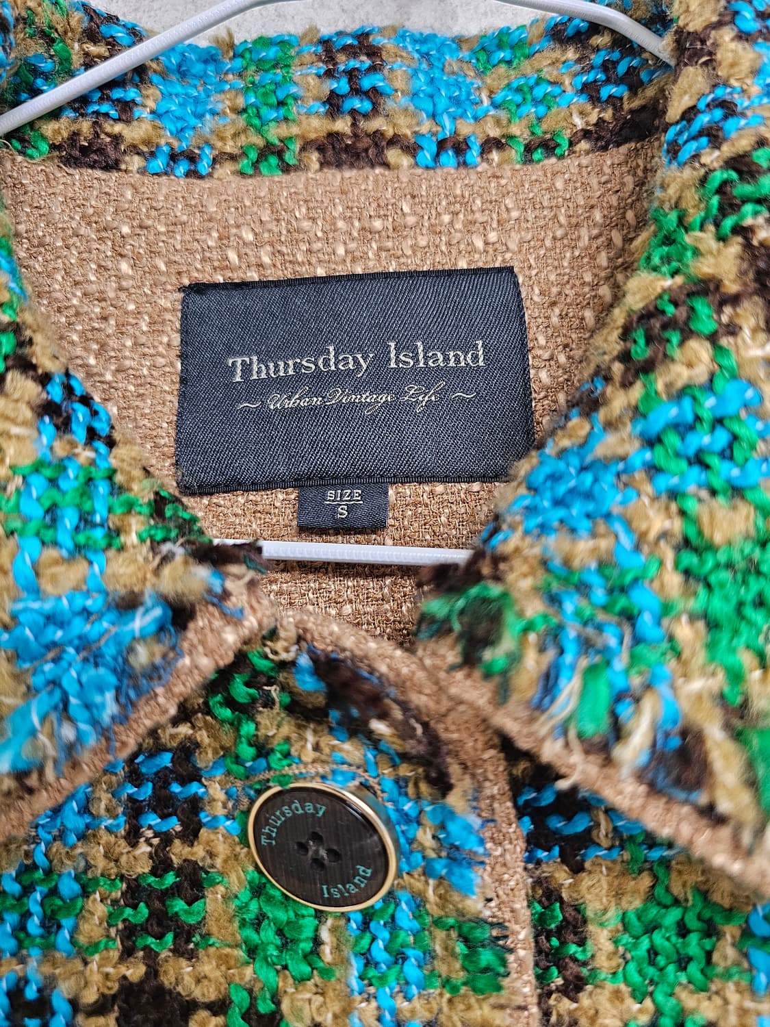 써스데이 아일랜드 수입 소재 자켓 상품이미지8