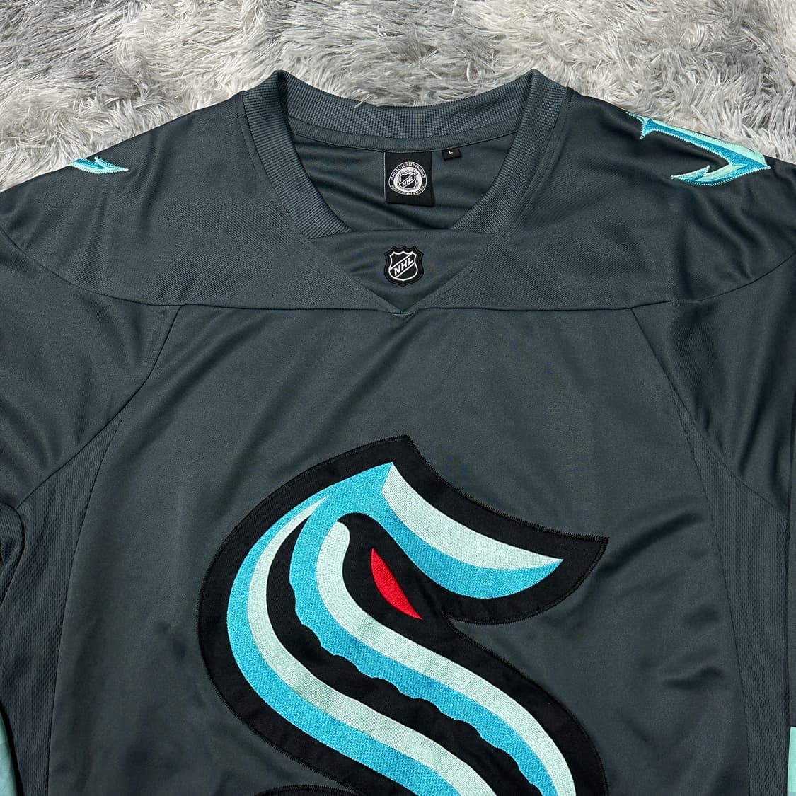 NFL 시애틀 크라켄 하키져지 L 상품이미지2