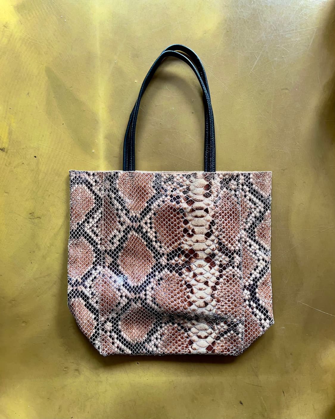 AULENTTI FIRENZE Italian Python Bag  상품이미지3