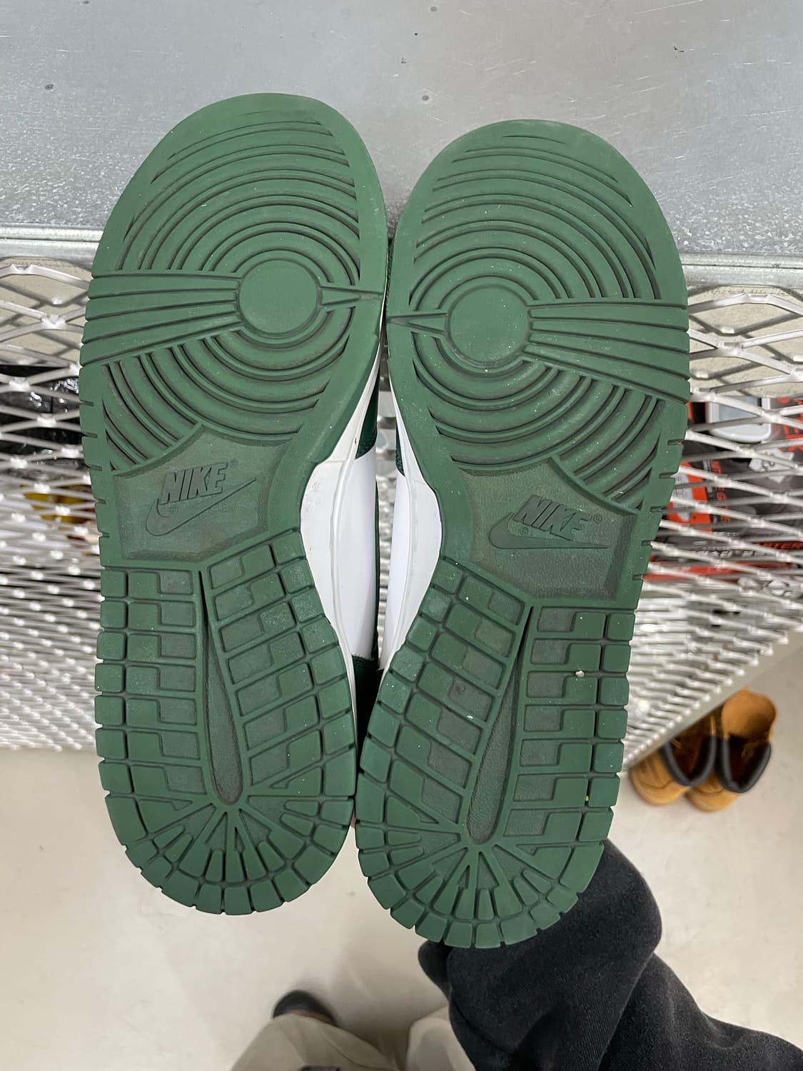 나이키 덩크 하이 레트로 노블 그린 275 상품이미지6