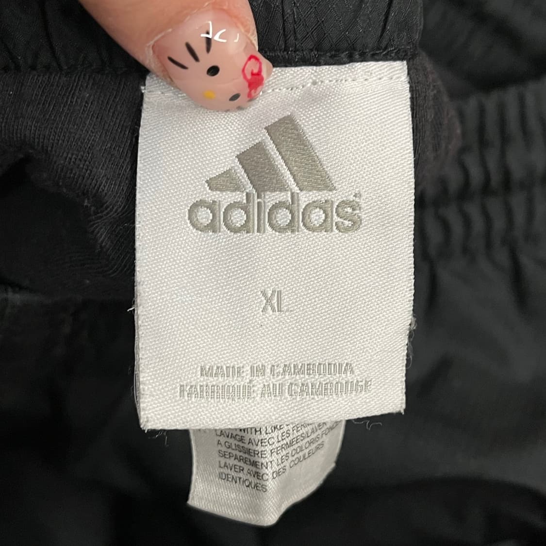 [정품/XL] 아디다스 삼선 트레이닝 바지 블랙 b17 상품이미지4