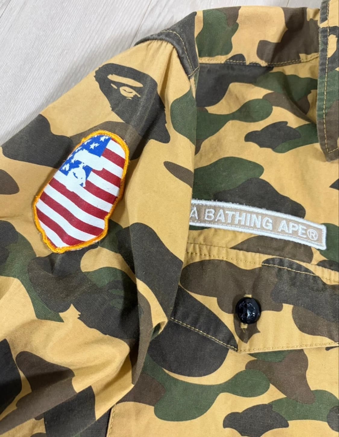 베이프 황계 셔츠 S사이즈 상품이미지4