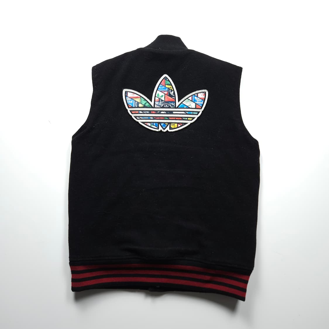 아디다스 아디컬러 트레포일 빅로고 바시티 점퍼 베스트 (L) 상품이미지1