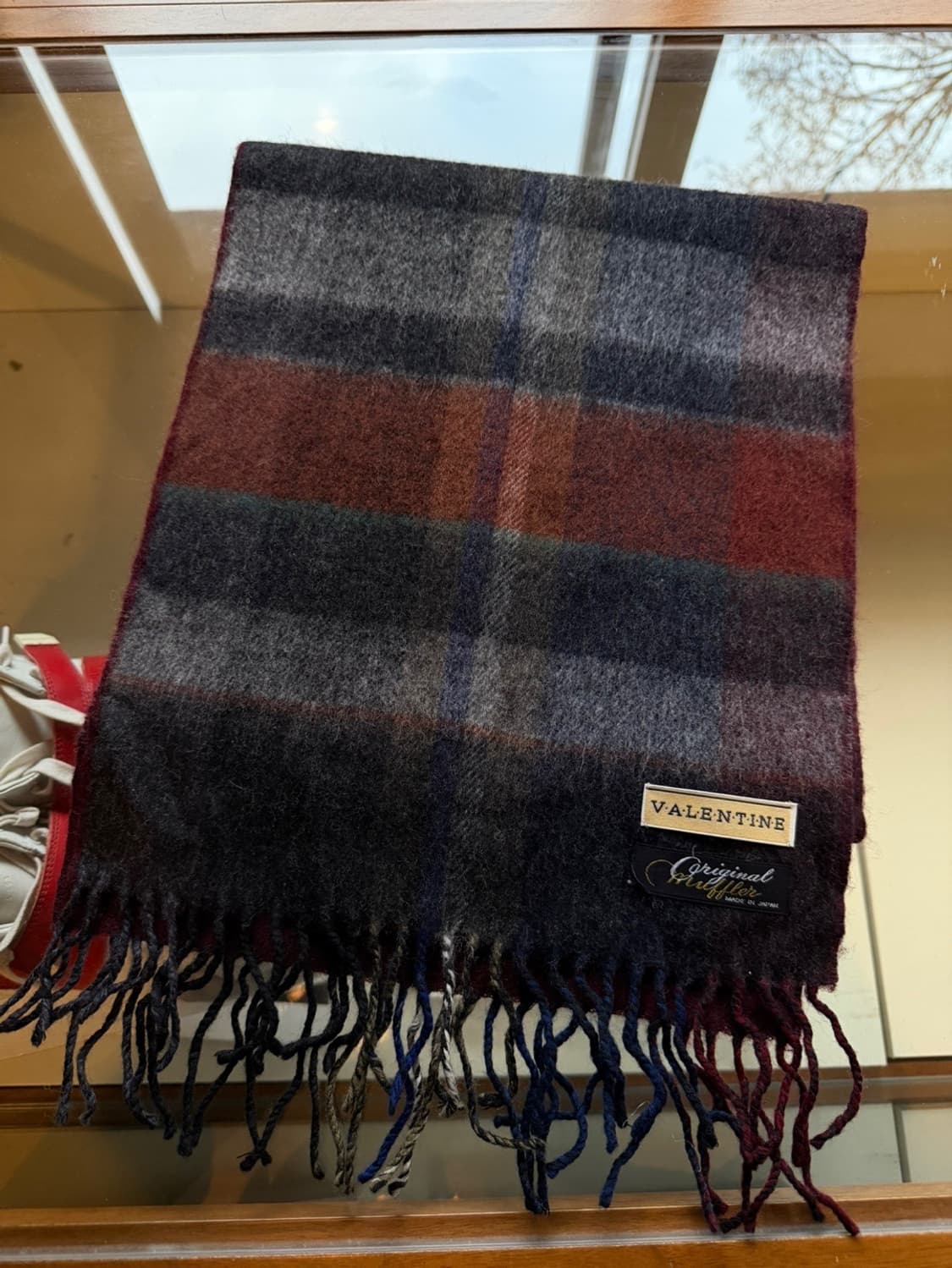 발렌타인 캐시미어 울 머플러 상품이미지4