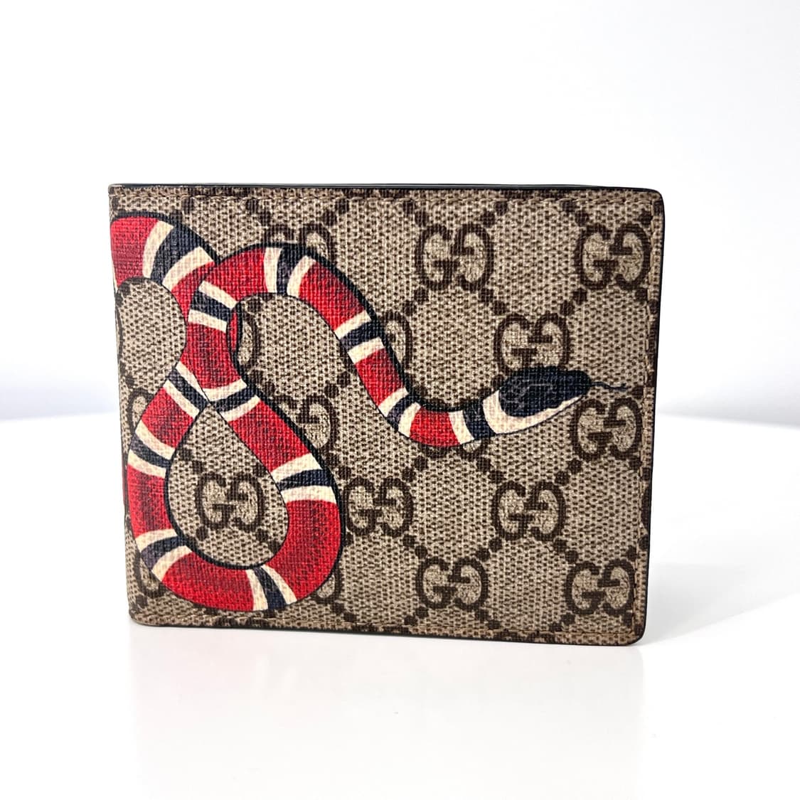 구찌 GG 수프림 스네이크 반지갑 (451268) 상품이미지2