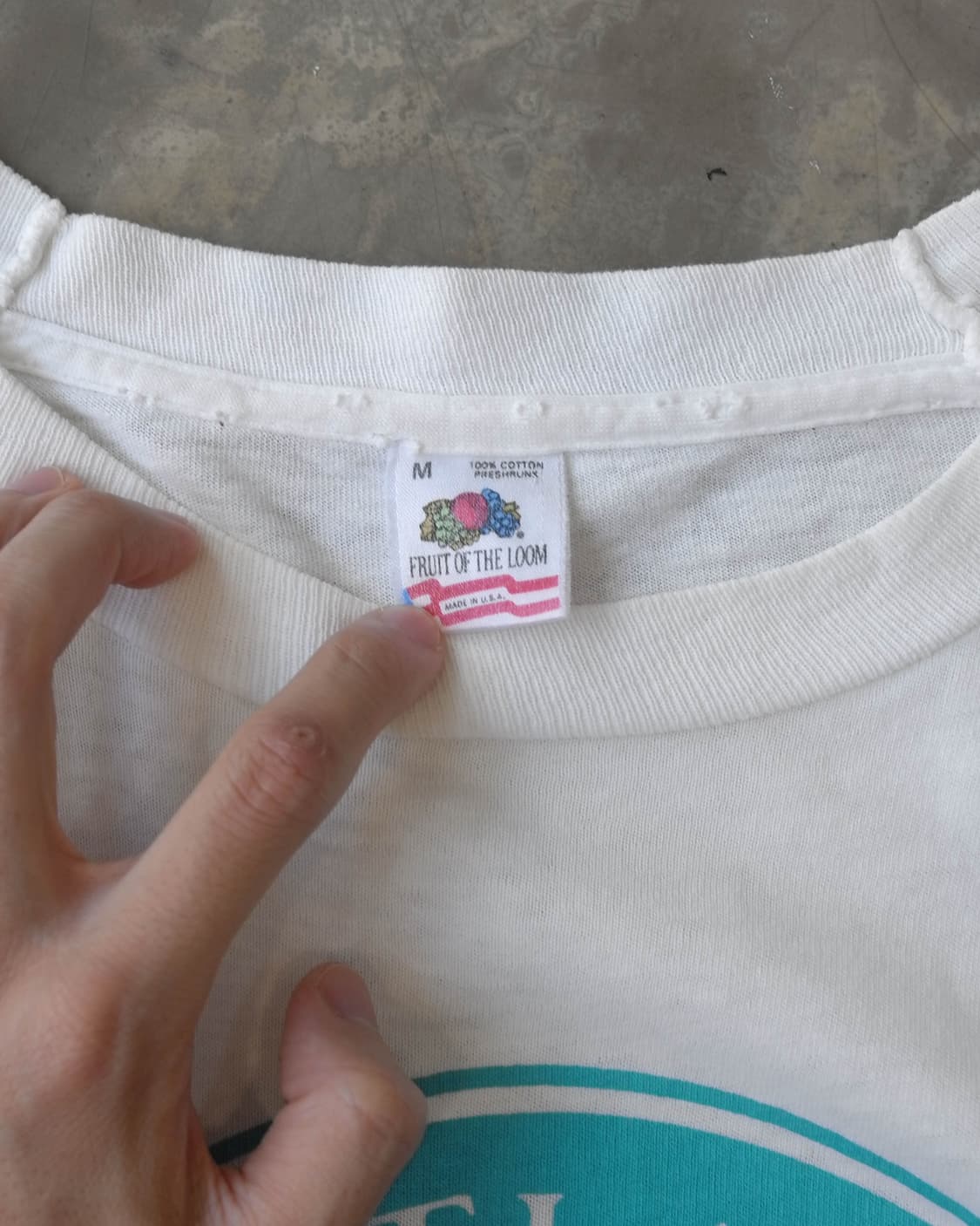 90s Fruit of the loom made in u.s.a 상품이미지6