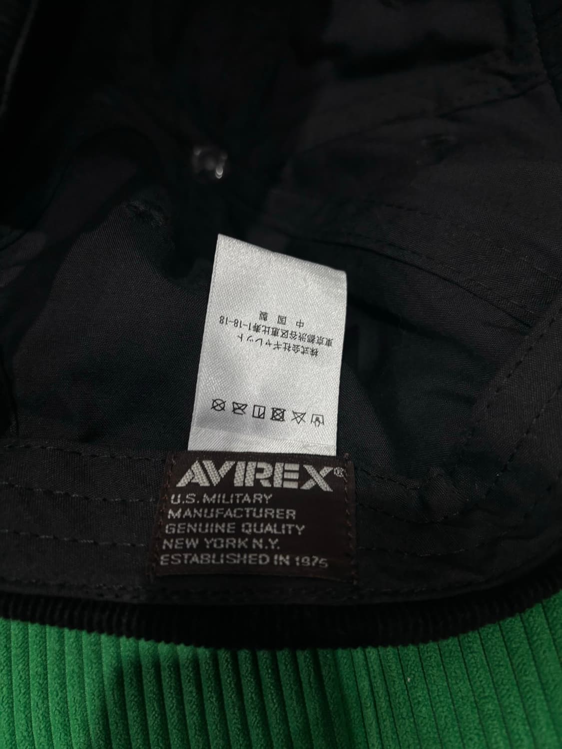 아비렉스 투톤 코듀로이 볼캡 상품이미지10