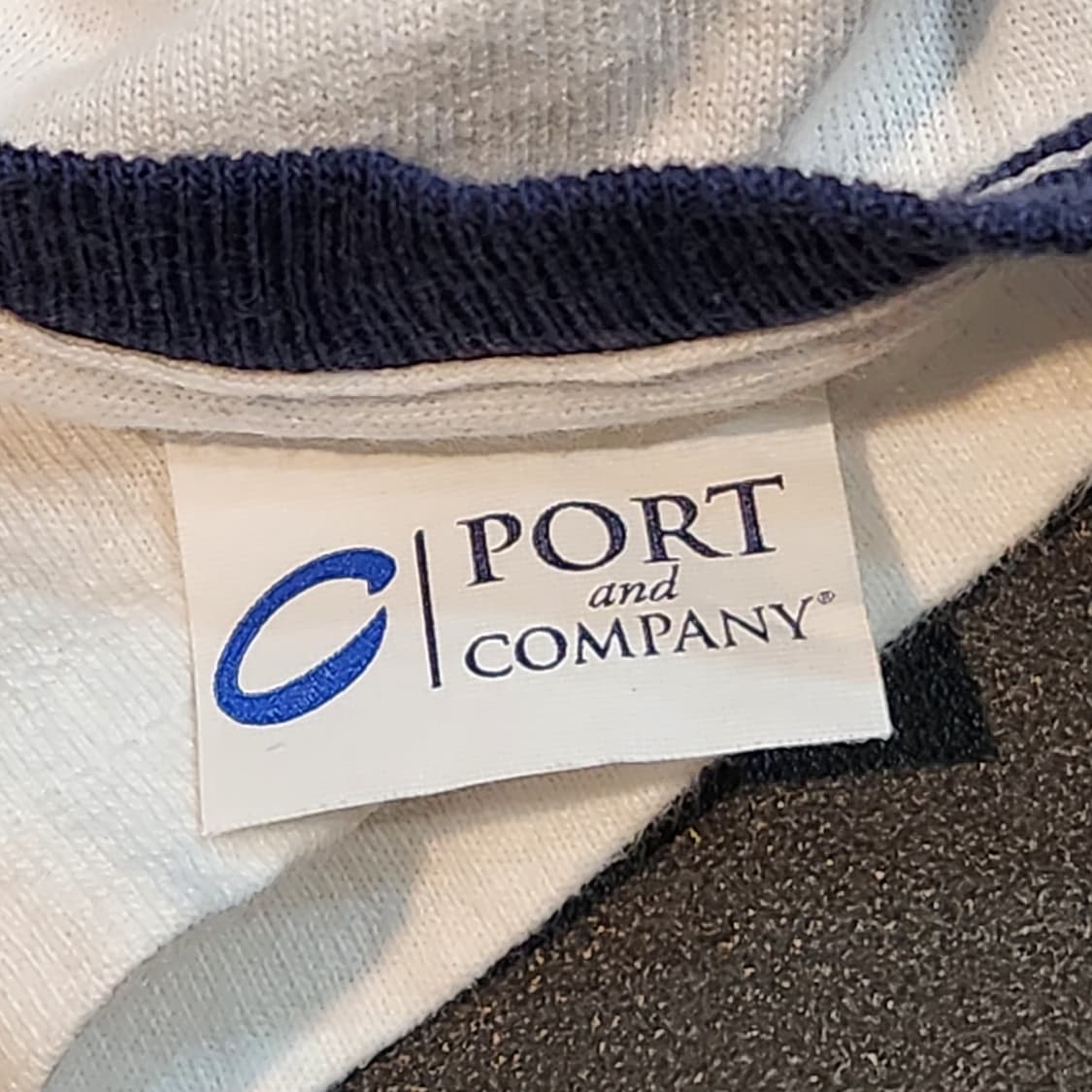 Port & Company 론스타 컬리지 빈티지 링거 티셔츠 S 상품이미지5