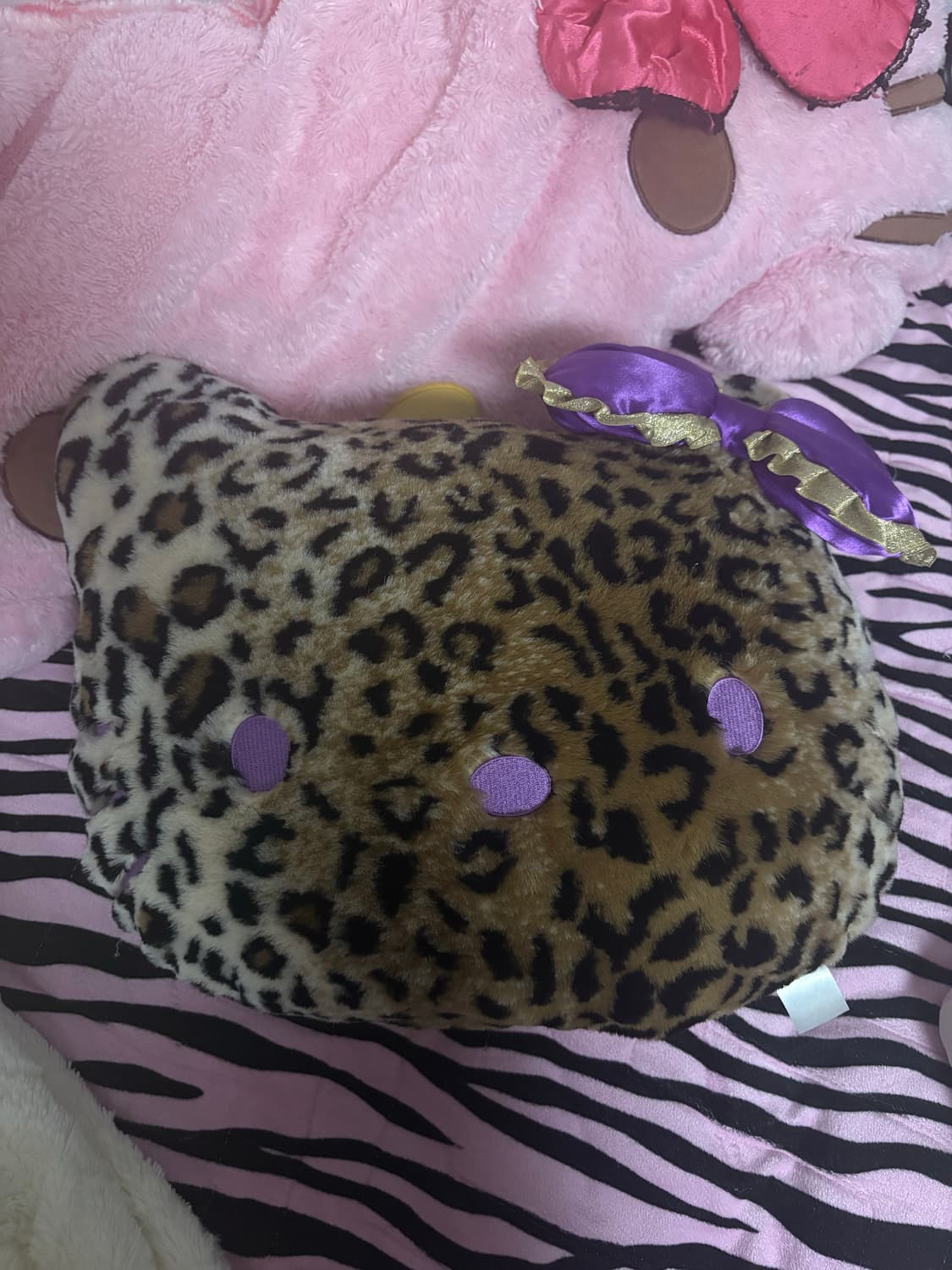 갸루 레오파드 키티 쿠션 오네갸루 갸루 방꾸 상품이미지1