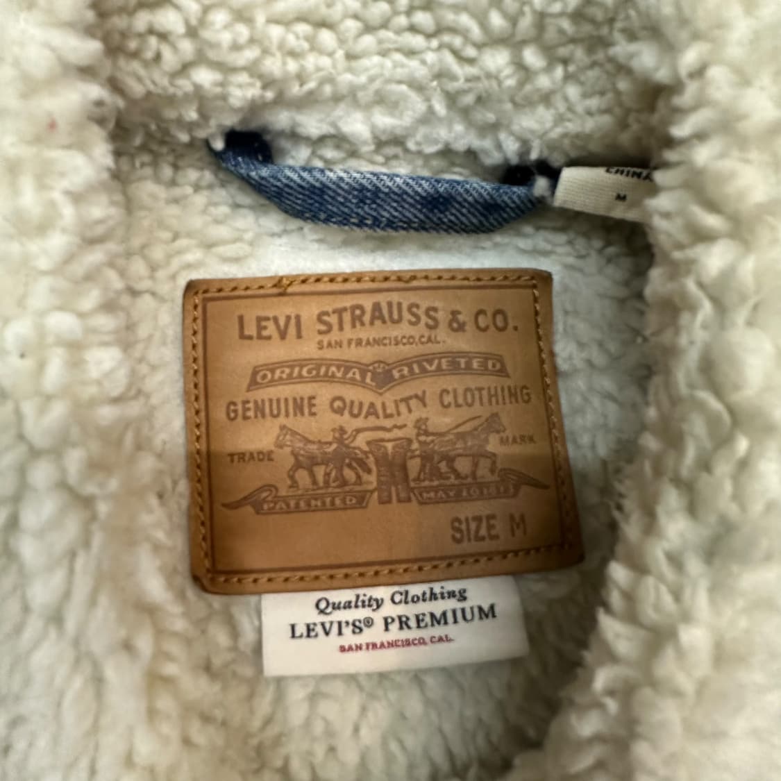 리바이스 쉐르파 데님 자켓 상품이미지5