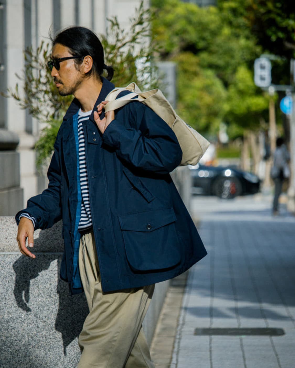 [L] 나나미카 퍼텍스 필드자켓 네이비 상품이미지7