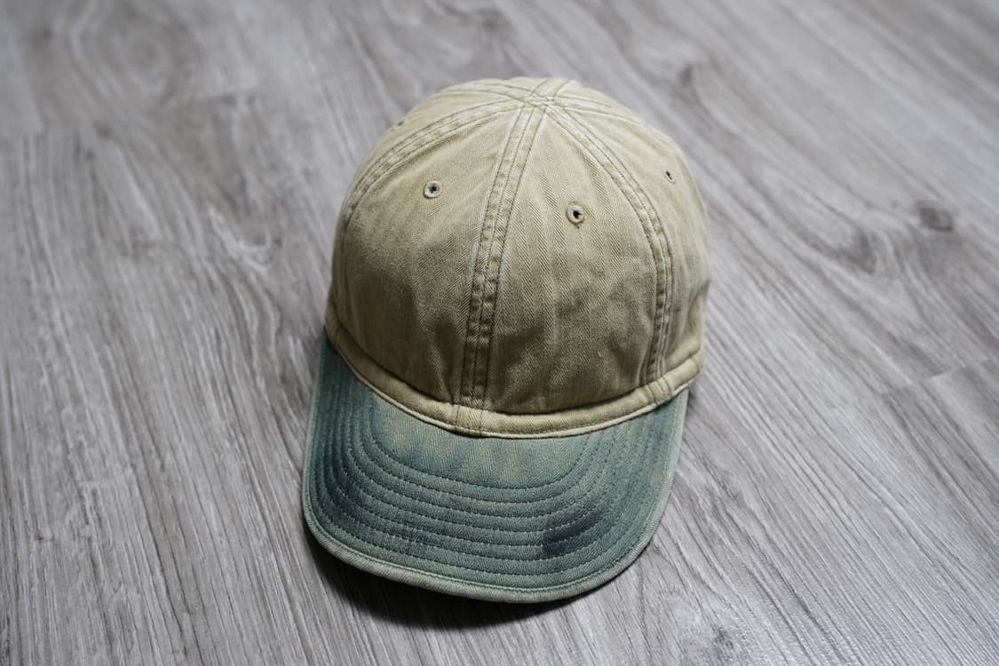 RRL 더블알엘 헤링본 가먼트다잉 워크캡 L 상품이미지1