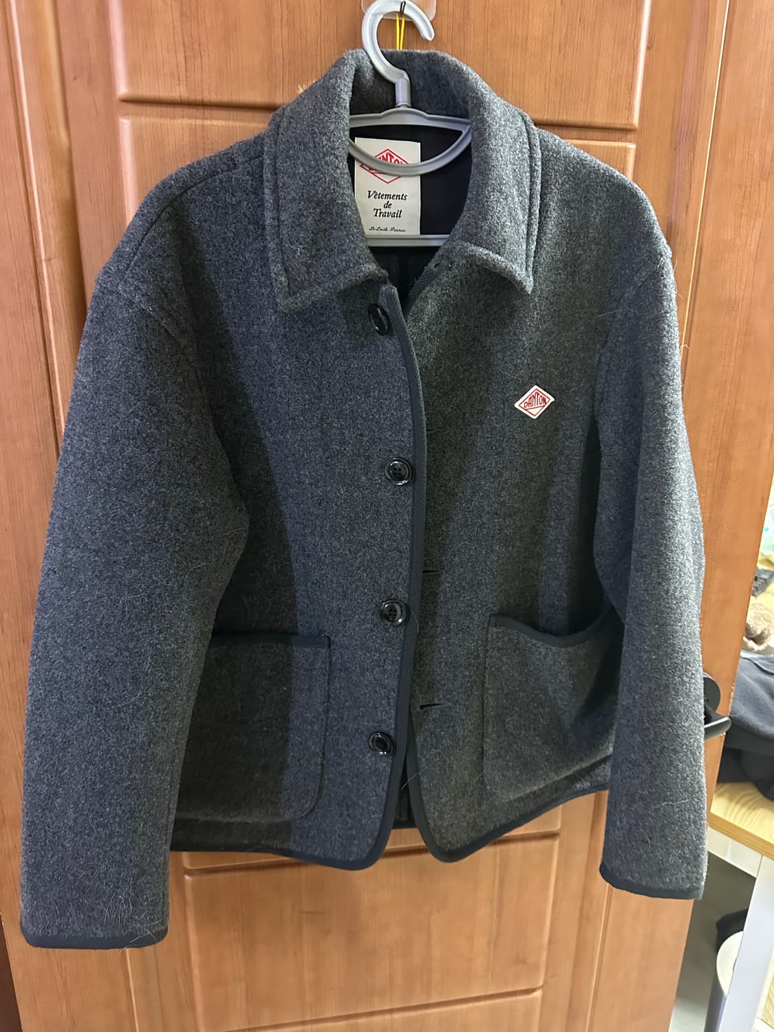 (후쿠오카구매 3회착용)단톤 숏코트 38사이즈 팝니다  상품이미지1