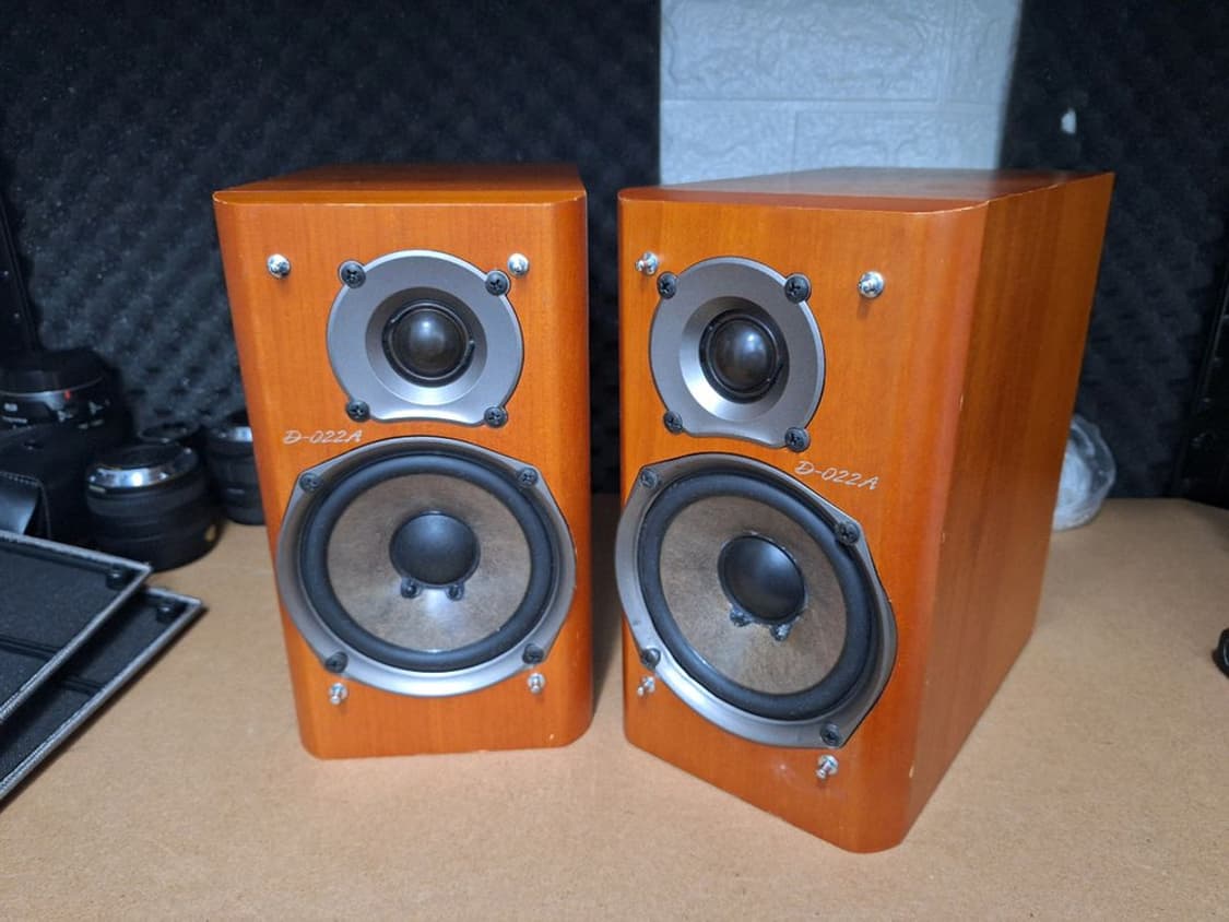 (오버홀)온쿄 D-022A 중소형 빈티지 스피커 1조 카페 매장 가게  상품이미지1