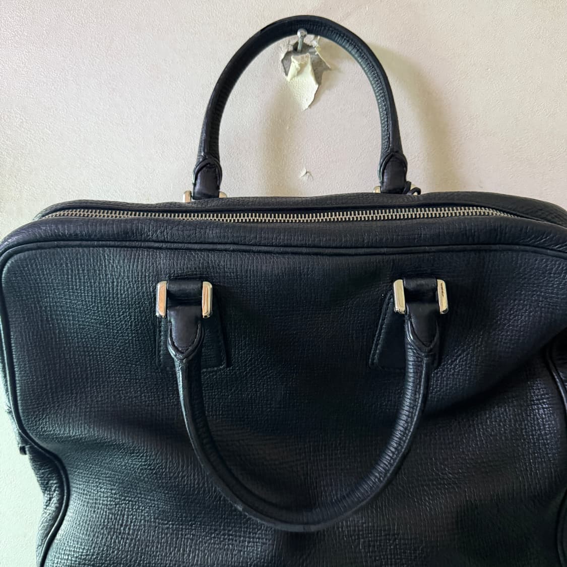 발리 버클로고 통가죽 브리프케이스 서류가방 토트 상품이미지7