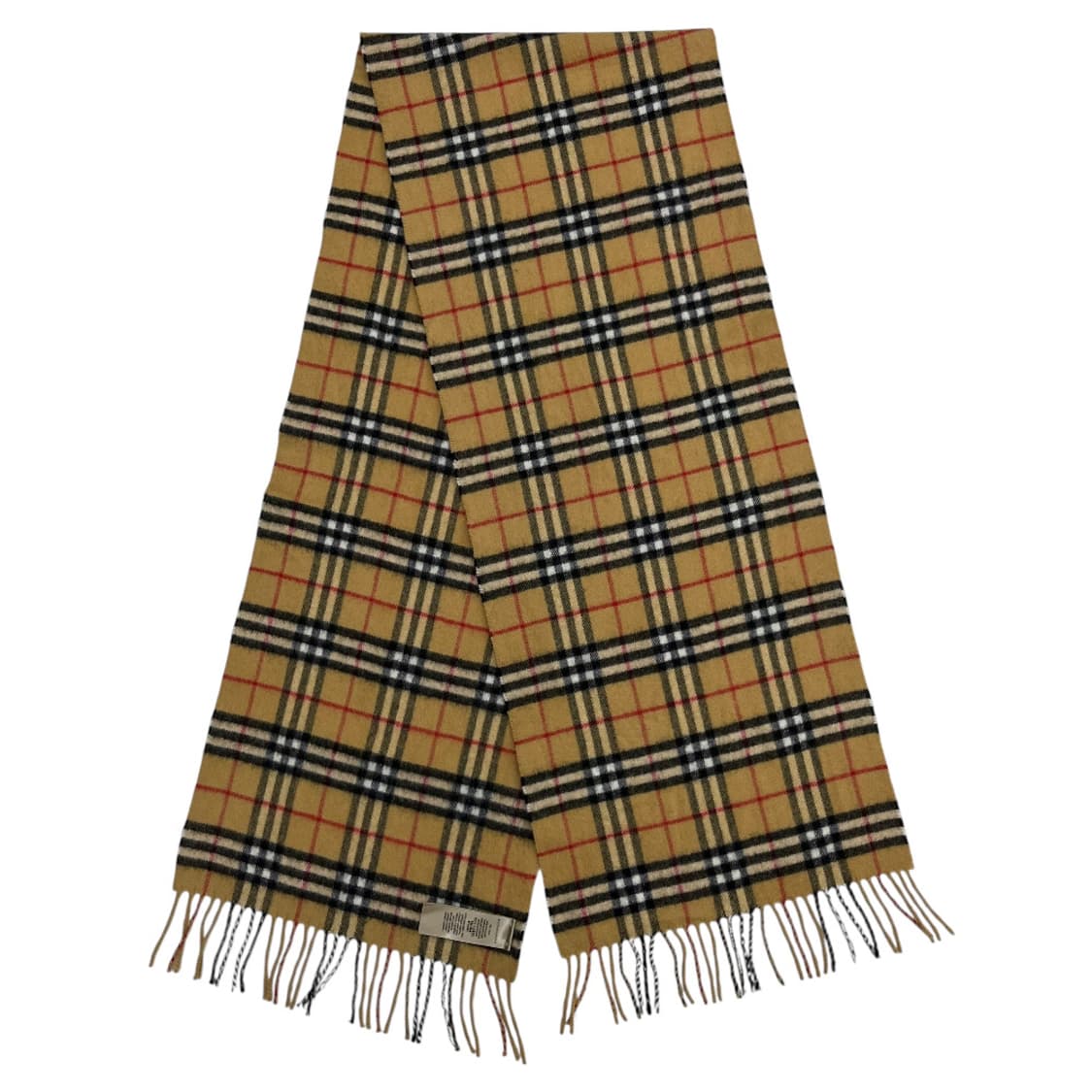 버버리 신형 베이지 노바체크 캐시미어 머플러 상품이미지3