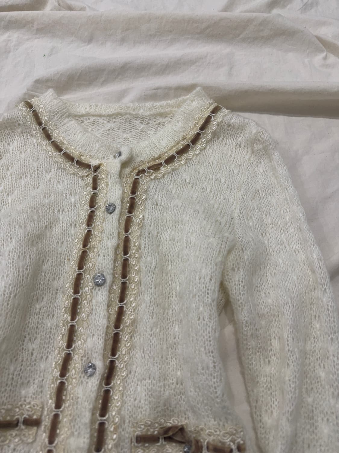 모카라떼 갸루 러블리 가디건 상품이미지4