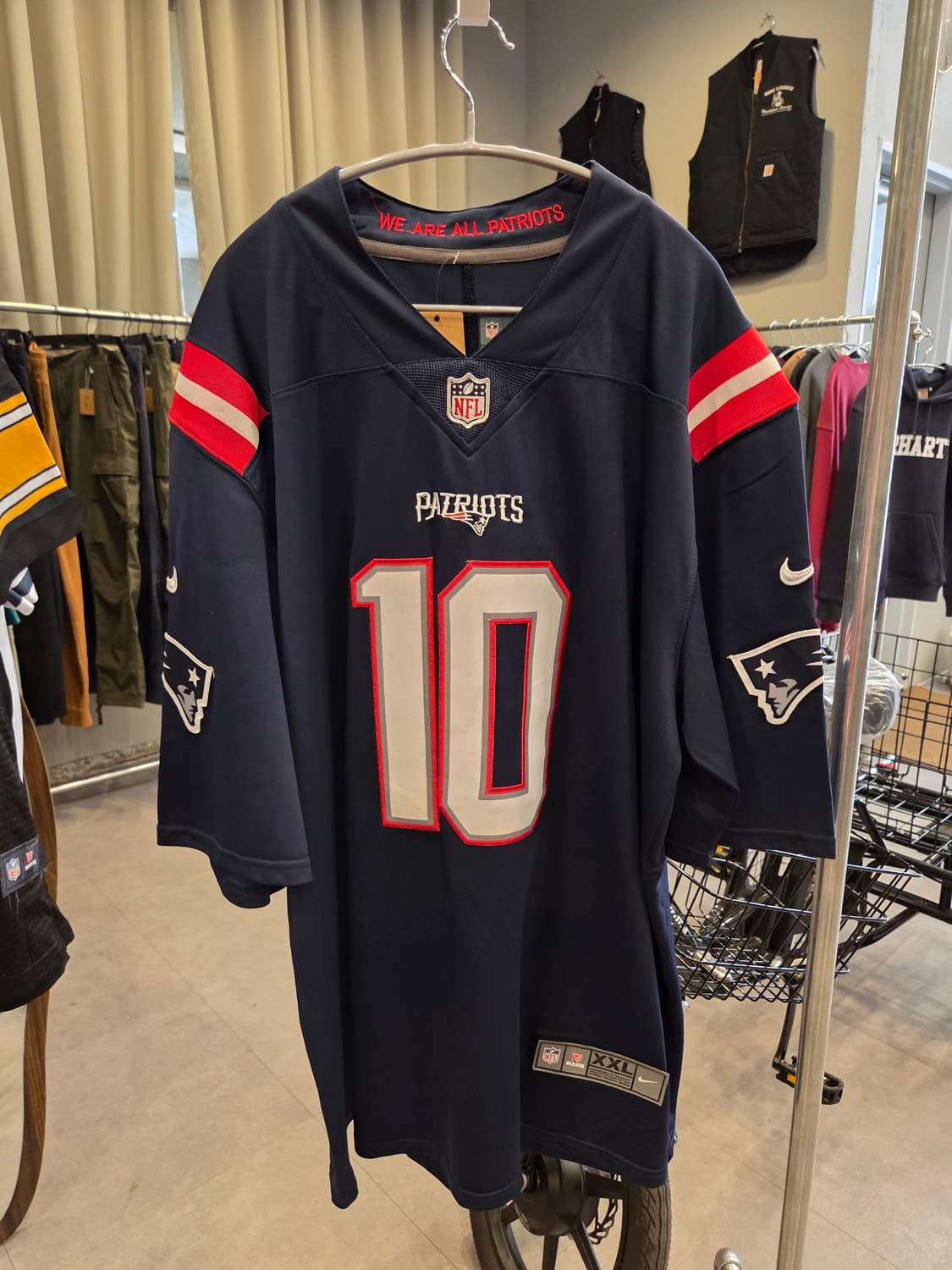 [상태S급] 나이키 NFL 패트리어츠 저지 (XXL / 오버핏) 상품이미지1