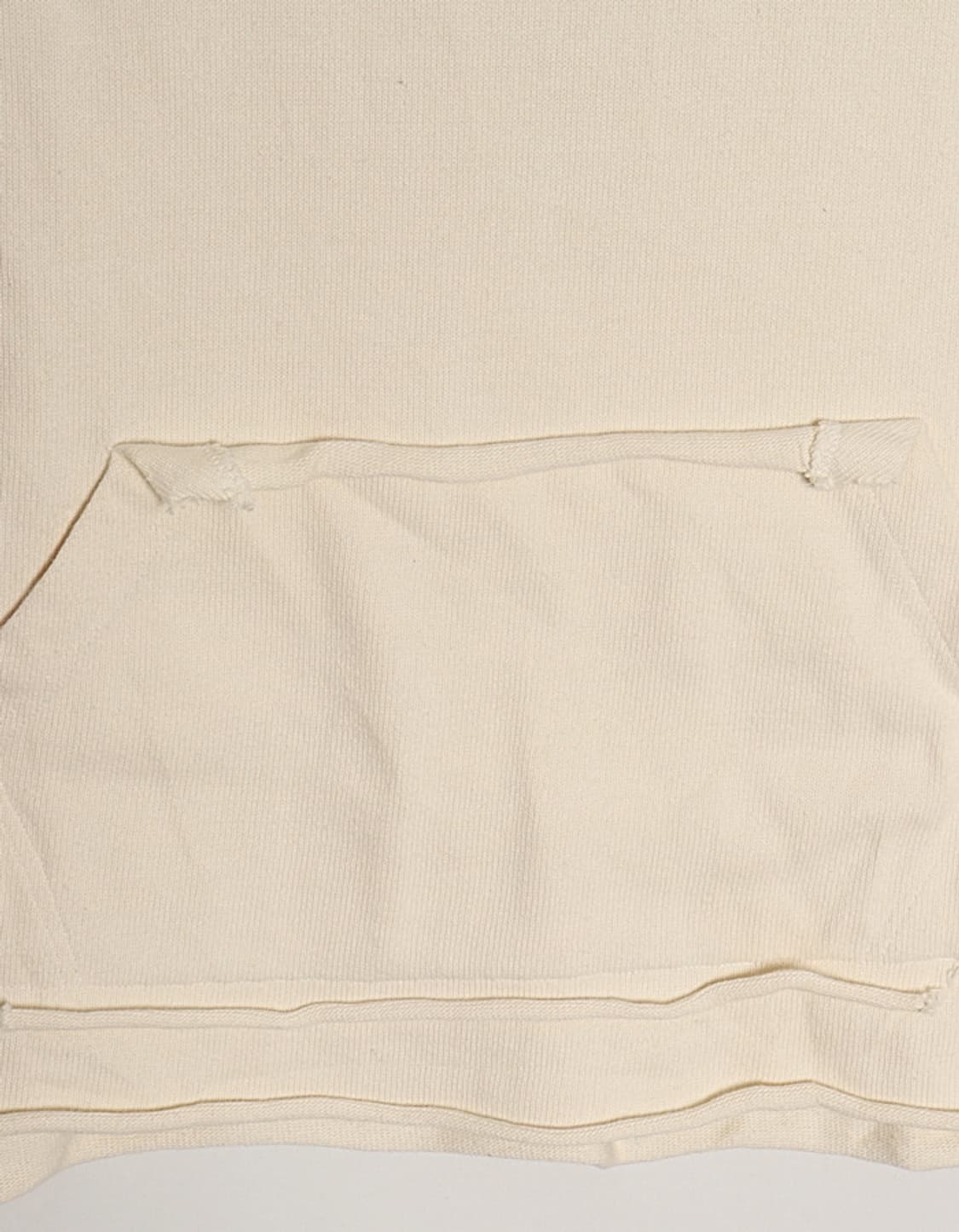  K B F Jersey Cotton CutOff Hoodie 상품이미지5