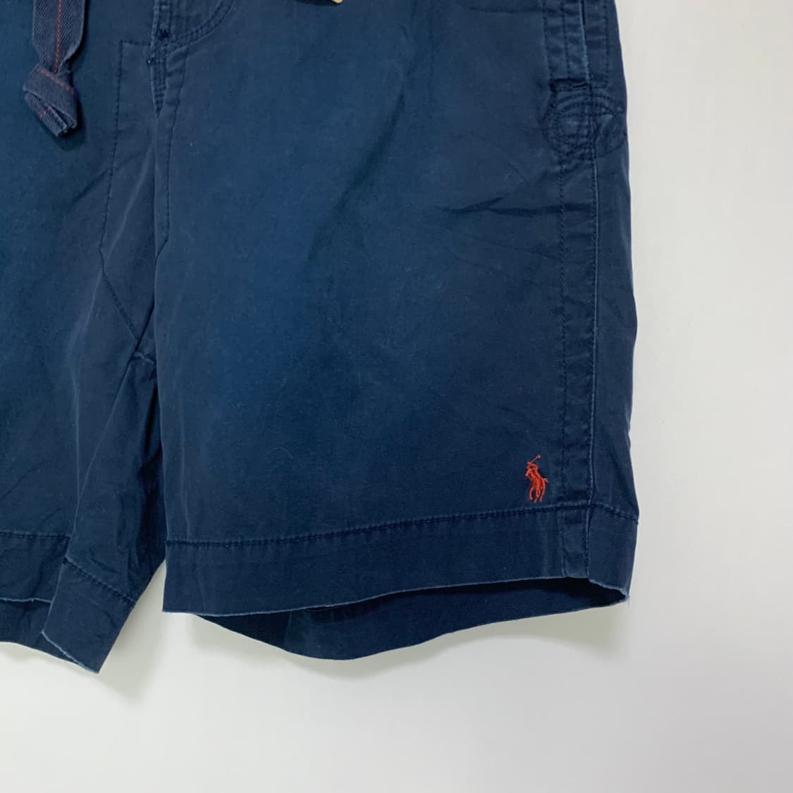 폴로 랄프로렌 로고 네이비 반바지 팬츠 33인치 빈티지 남성 상품이미지2