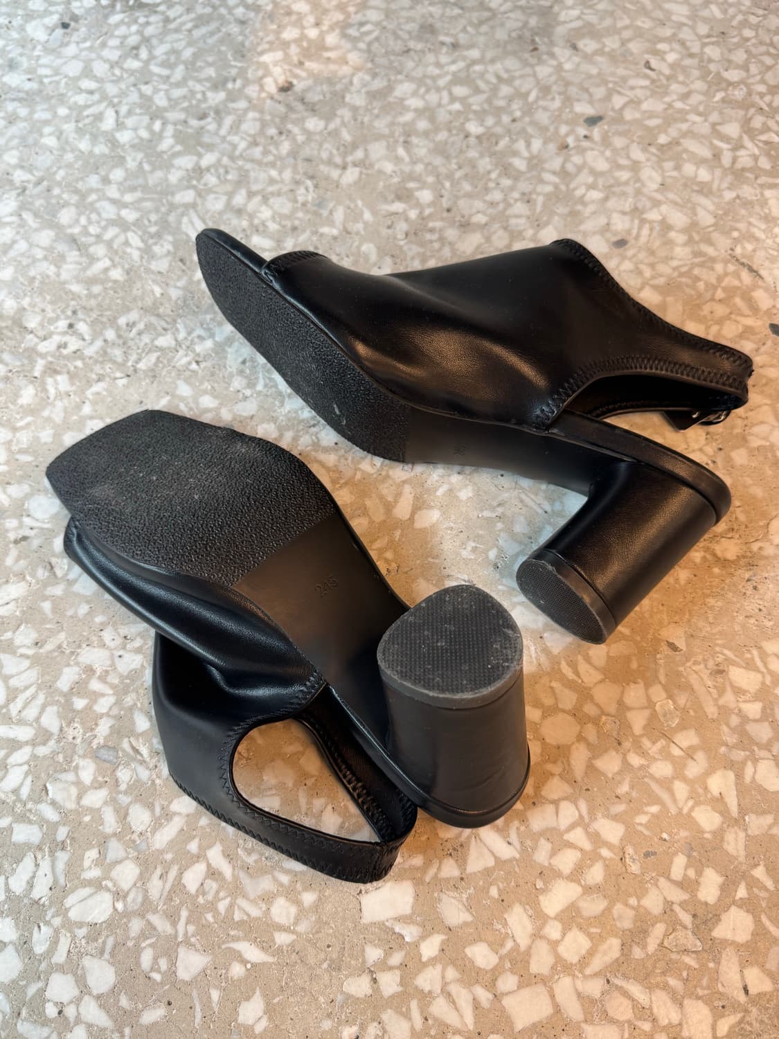 SHOEMARU black square sandals 상품이미지4