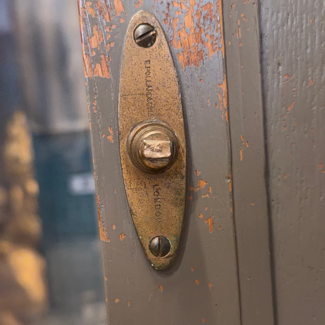 빈티지 소품 E Pollard & Co 영국 쇼케이스 진열장 상품이미지6