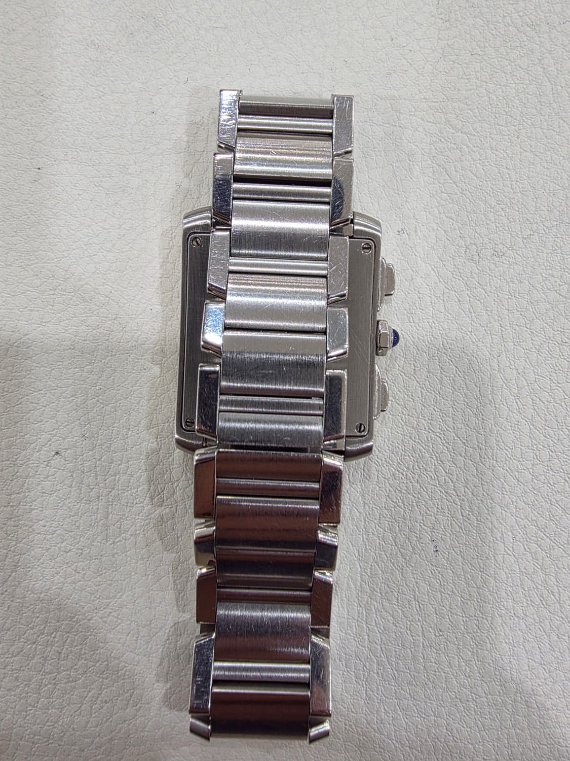 까르띠에 탱크 프랑세즈 스틸 시계 정품 상품이미지3