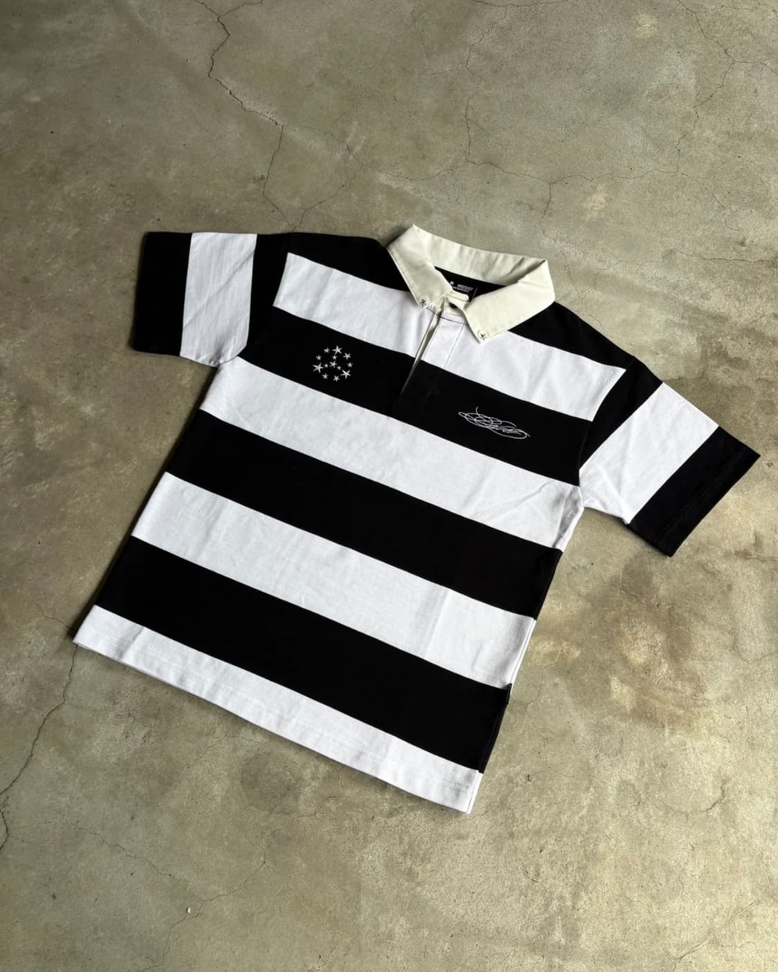BELVET Heavy Border Polo 상품이미지1