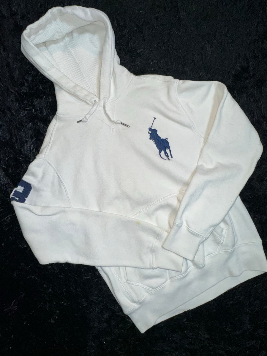 POLO white  hoodie 상품이미지1