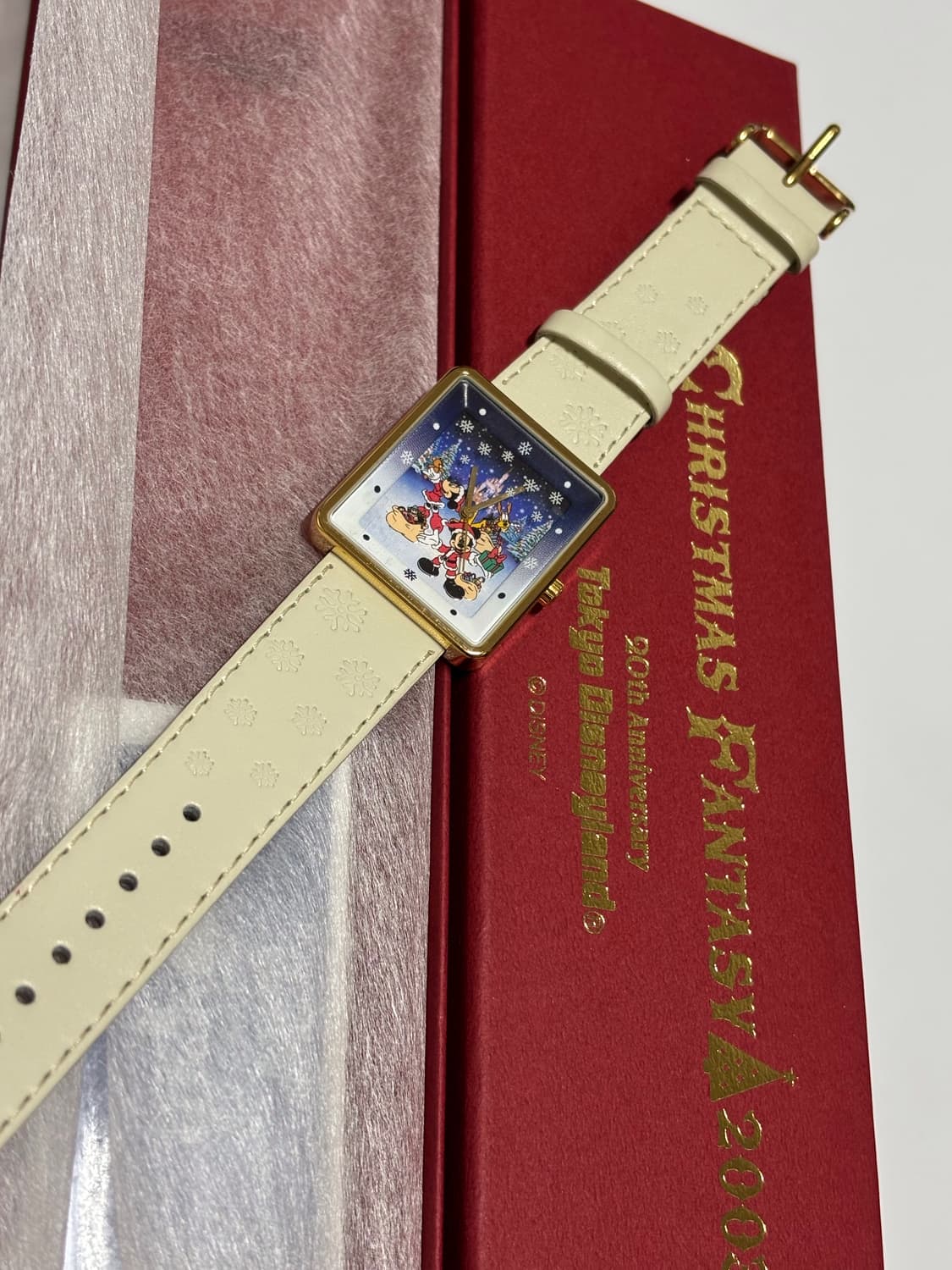 디즈니 미키마우스 20주년 크리스마스 한정시계  상품이미지4
