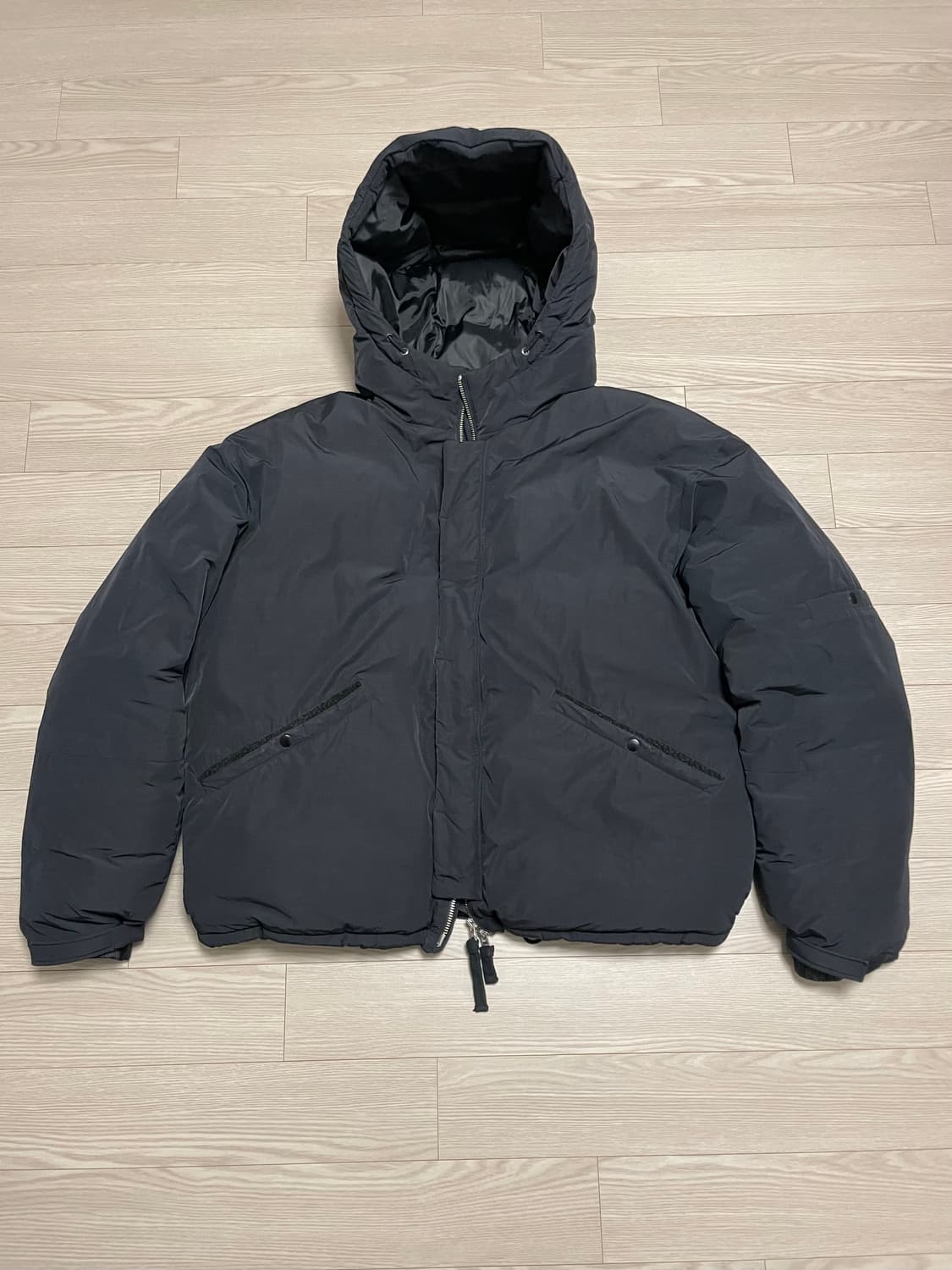 [3] 폴리테루 구스 다운 파카 블랙 잉크 푸퍼 상품이미지3