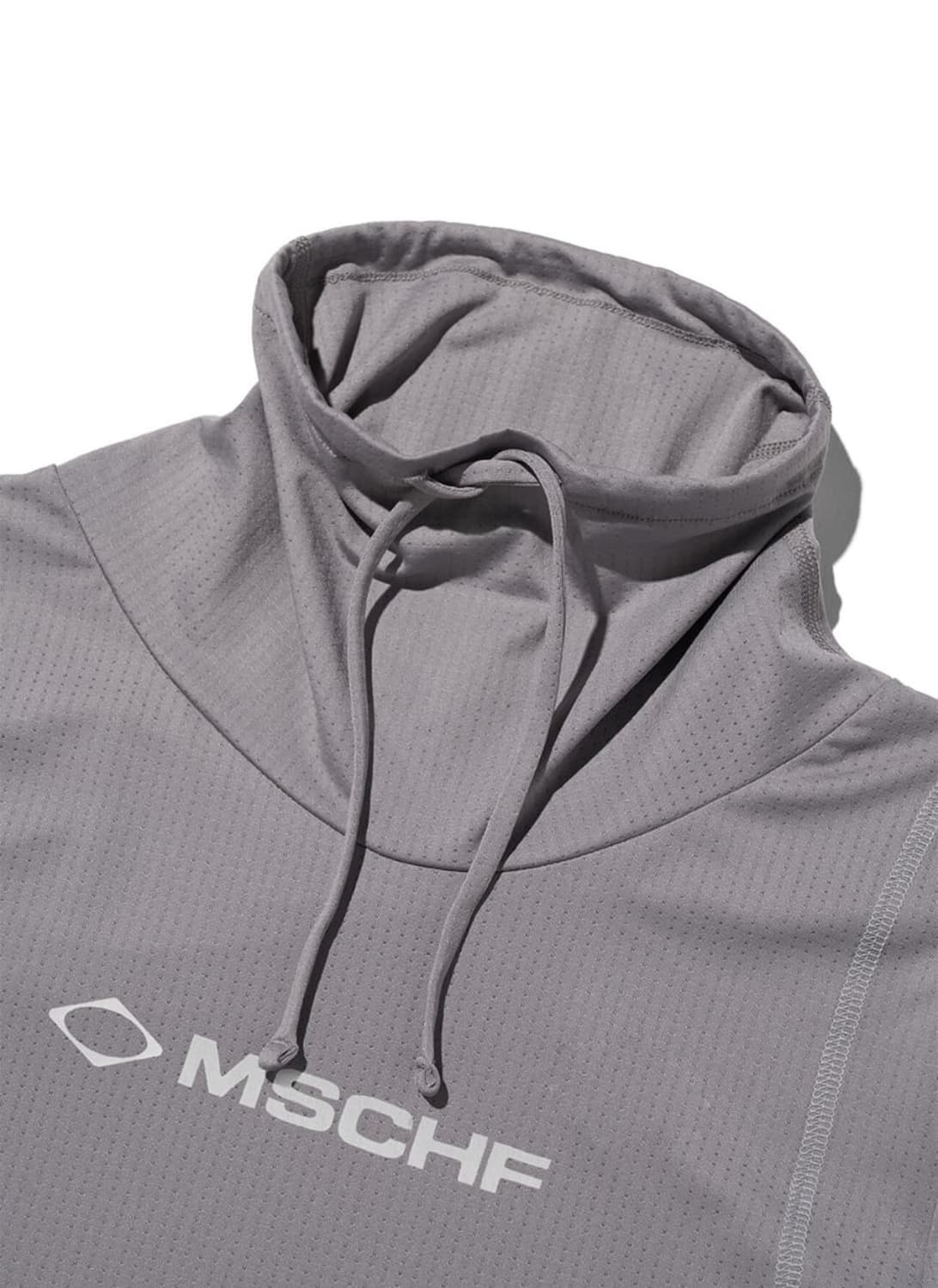 (W) 미스치프 드레이프드 터틀넥 탑 그레이 상품이미지4