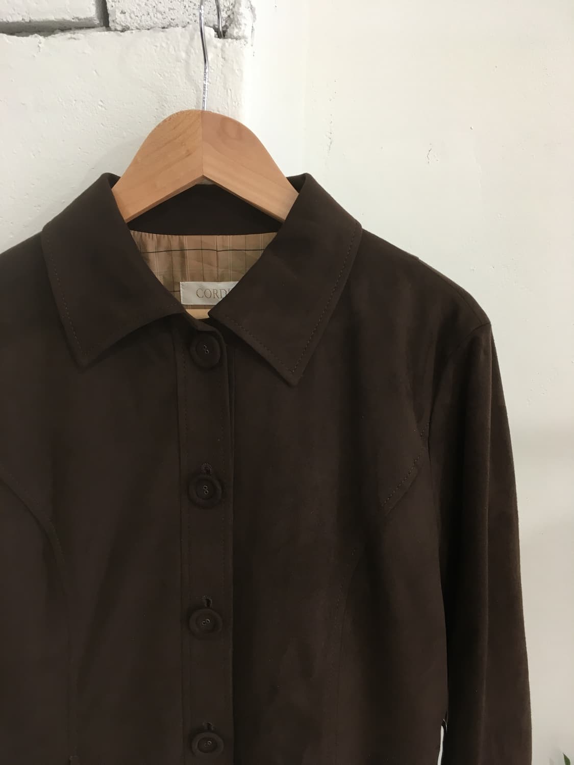 Vintage brown suede jacket  상품이미지2