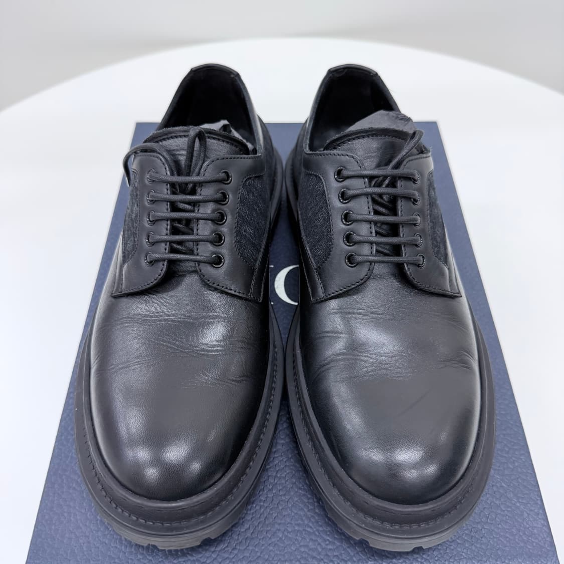 [S+급/250] 디올 오블리크 익스플로러 더비슈즈  블랙 상품이미지6