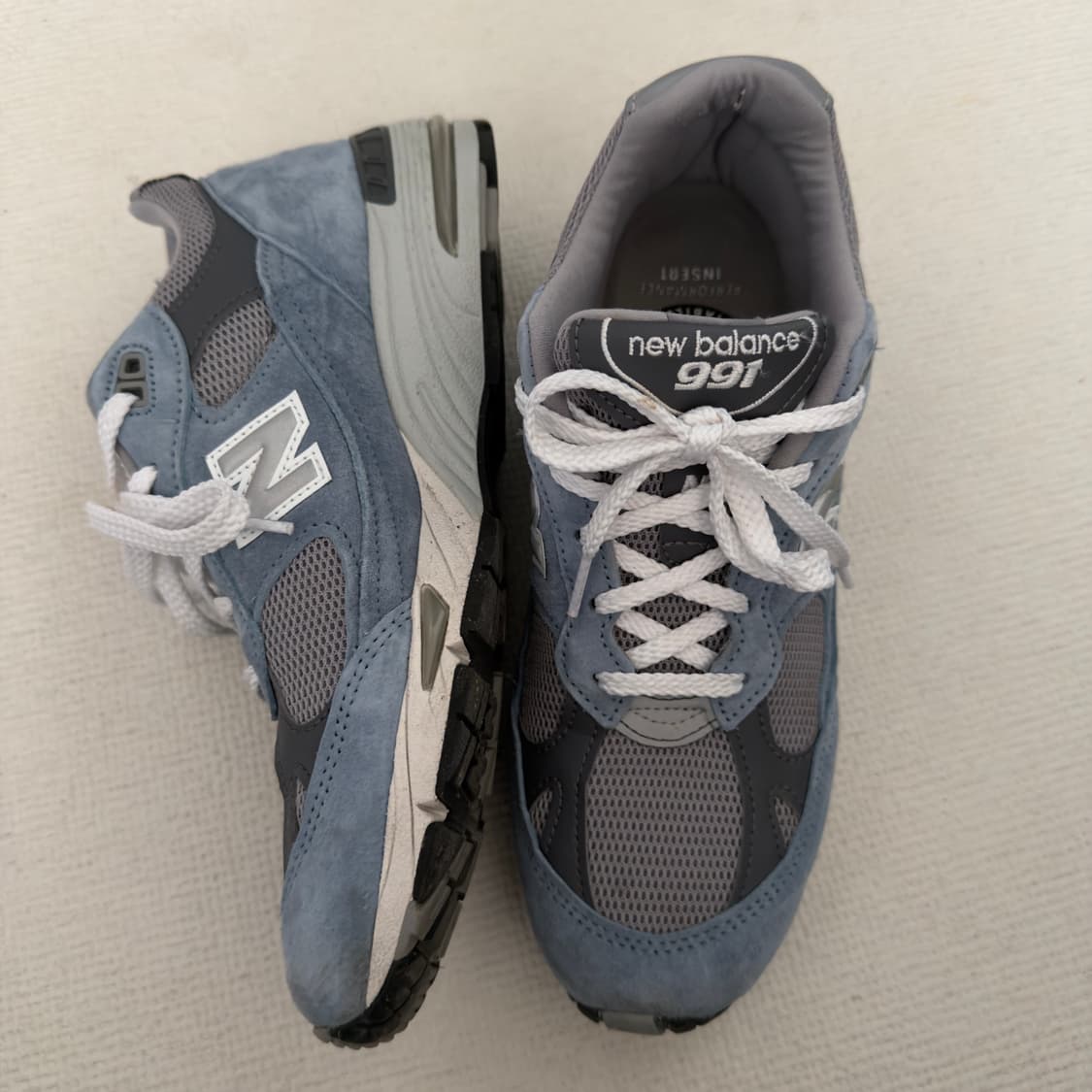 뉴발란스 991 더스티블루 (W991BGG) 여성 255 사이즈 상품이미지6