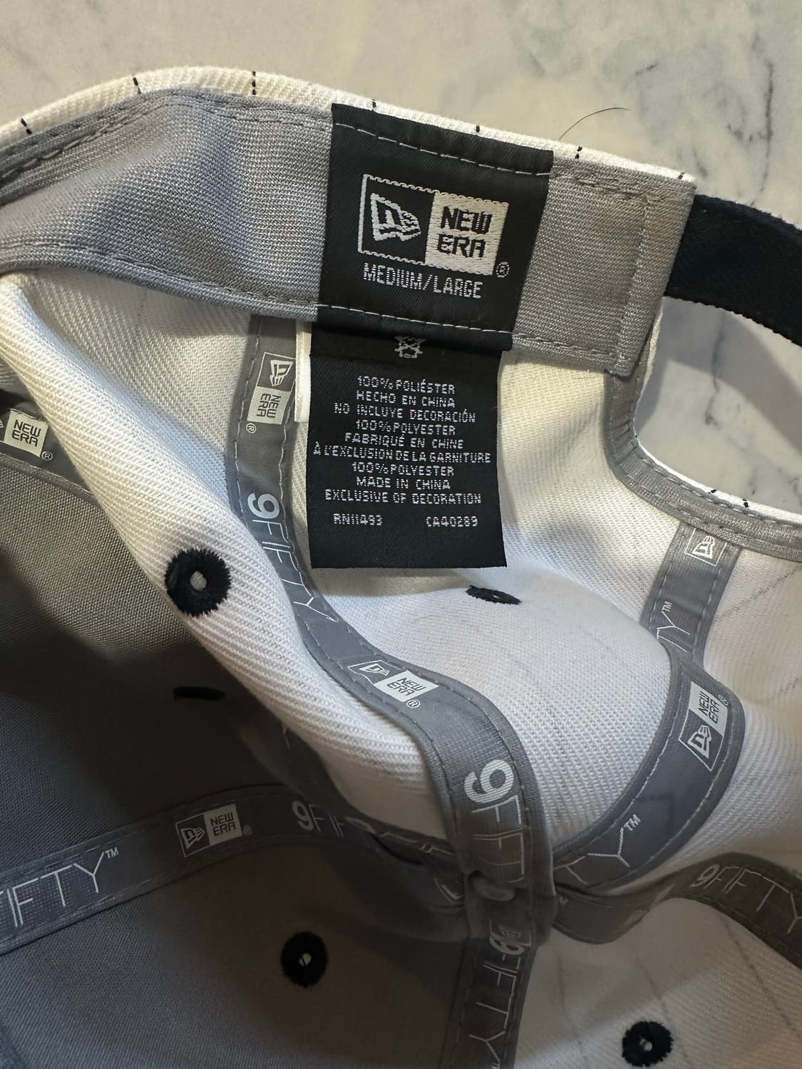 뉴에라X비이커 9FIFTY 스트라이프캡 뉴욕양키즈 상품이미지8