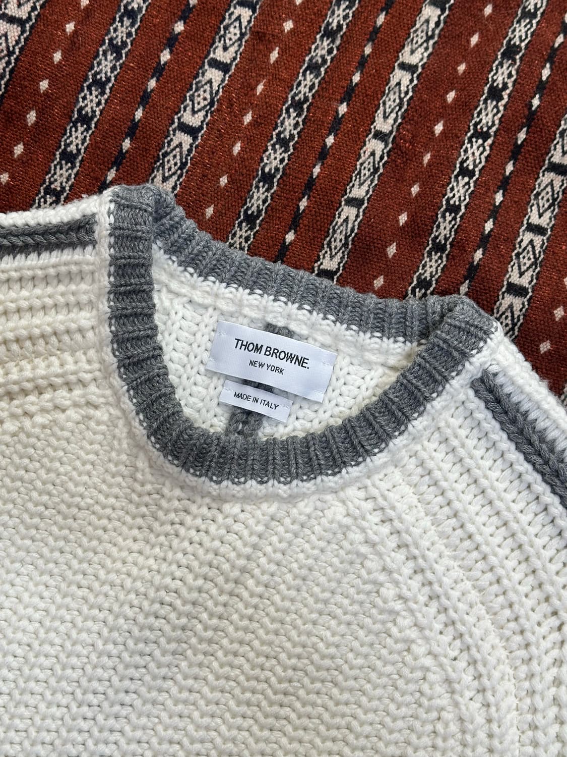 톰브라운 남성 니트 3사이즈  상품이미지1