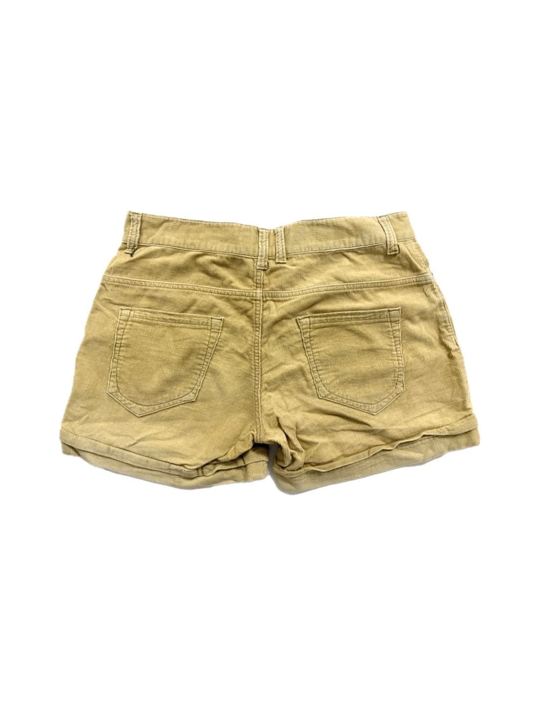 Yellow Corduroy Shorts 상품이미지2