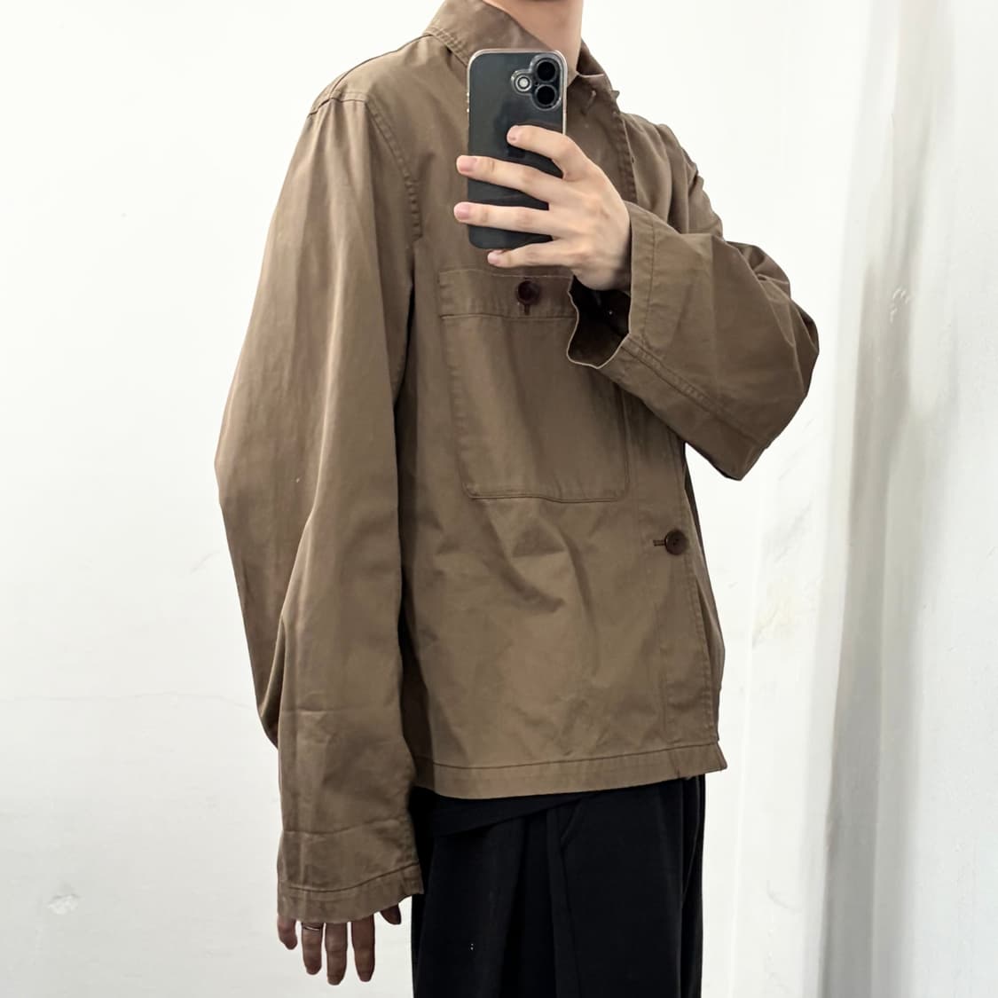 르메르 밀리터리 오버 셔츠 자켓 상품이미지3