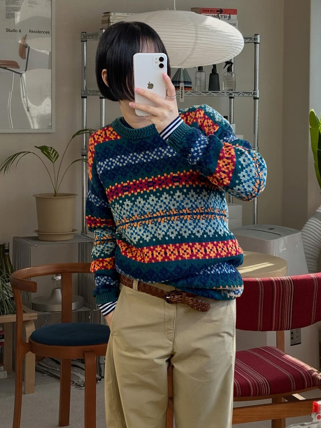 빈티지 라운드 니트 (Man S) AA0921 상품이미지2