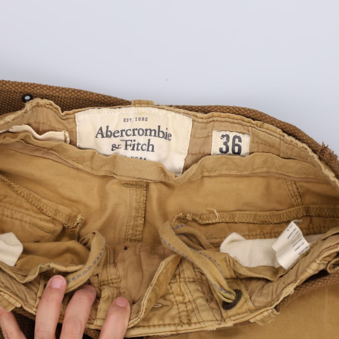 36 아베크롬비 카고 반바지 0327H1 상품이미지3