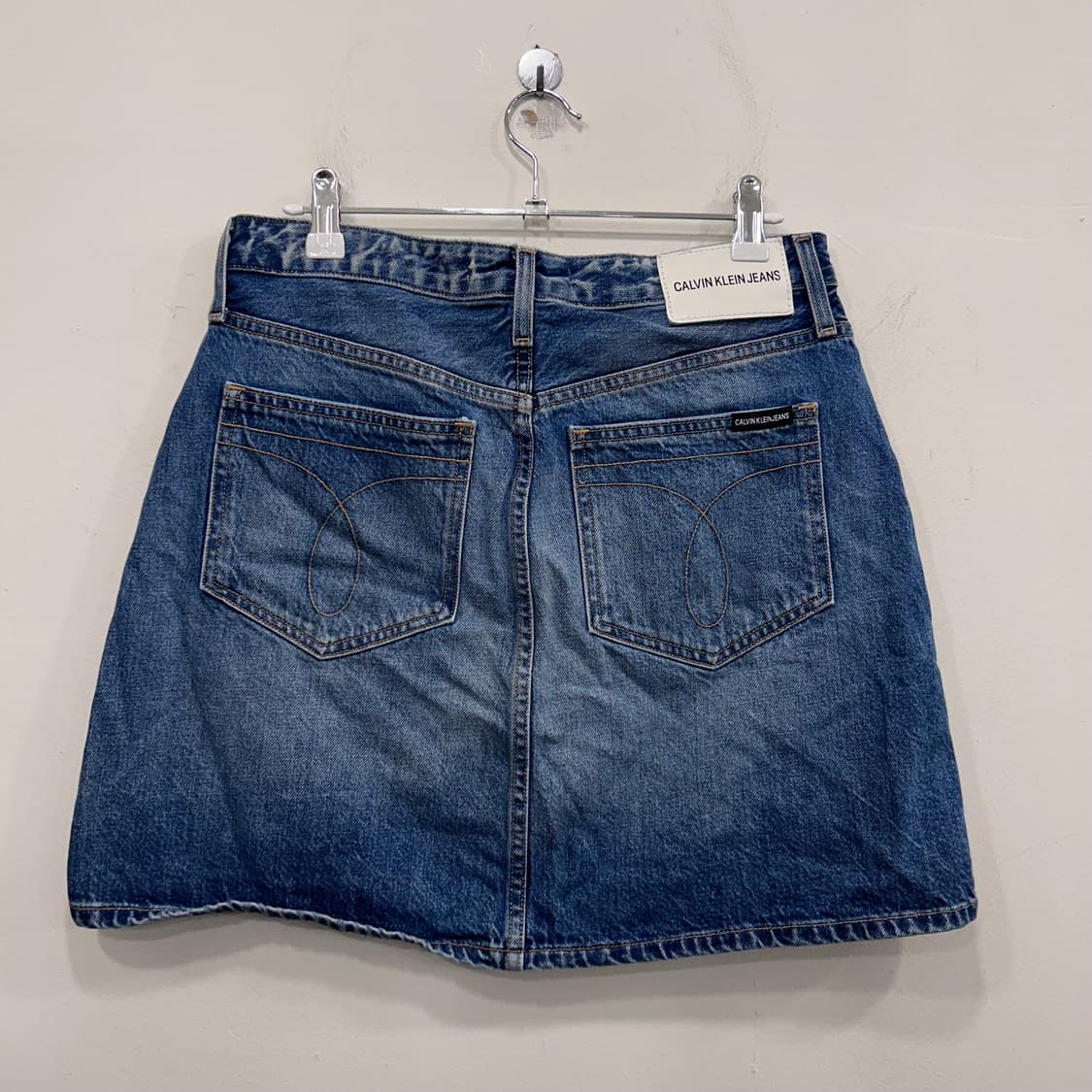 캘빈클라인 진스 A라인 데님 숏스커트 상품이미지6