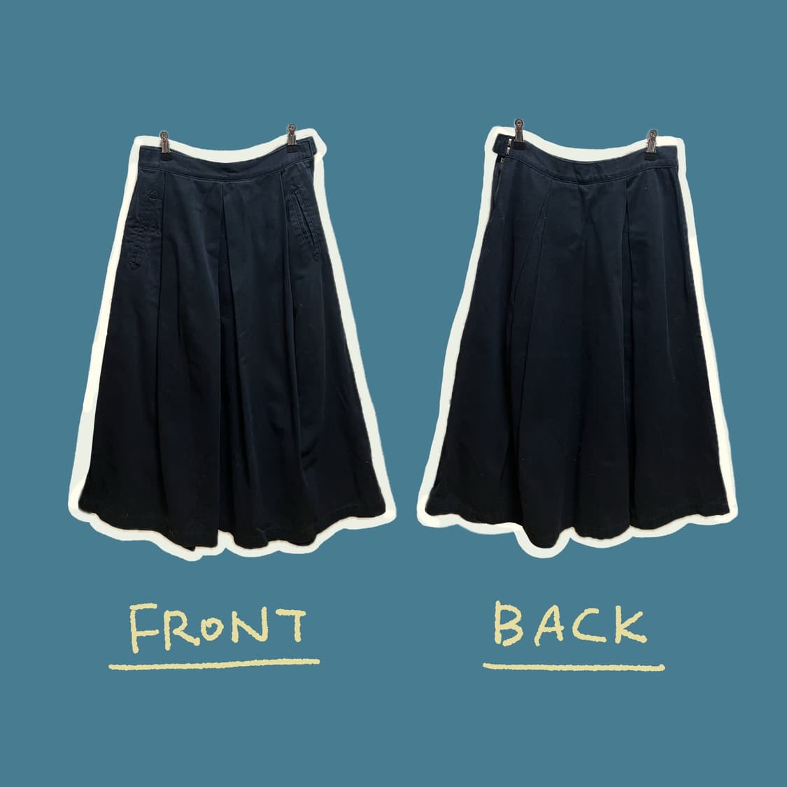 니코앤드 블랙 롱 스커트 상품이미지3