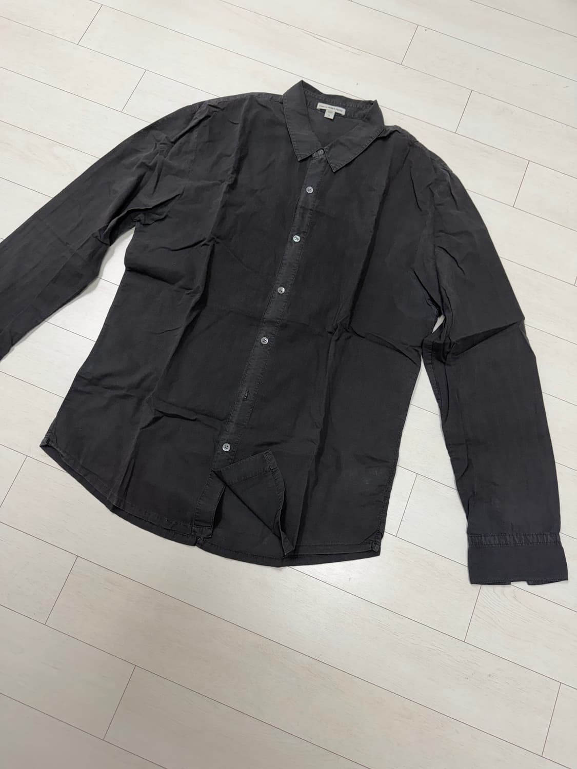제임스펄스 셔츠 2 사이즈 블랙  상태 9.0/10  사진찍고 절대 안입 상품이미지1