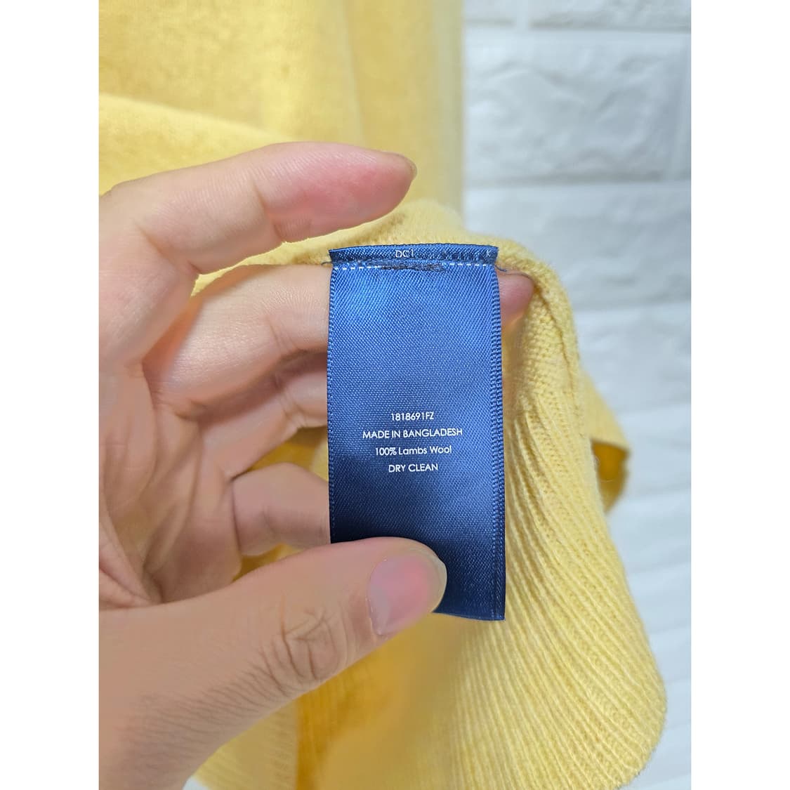 택포) 폴로 랄프로렌 램스울 니트 S 상품이미지3