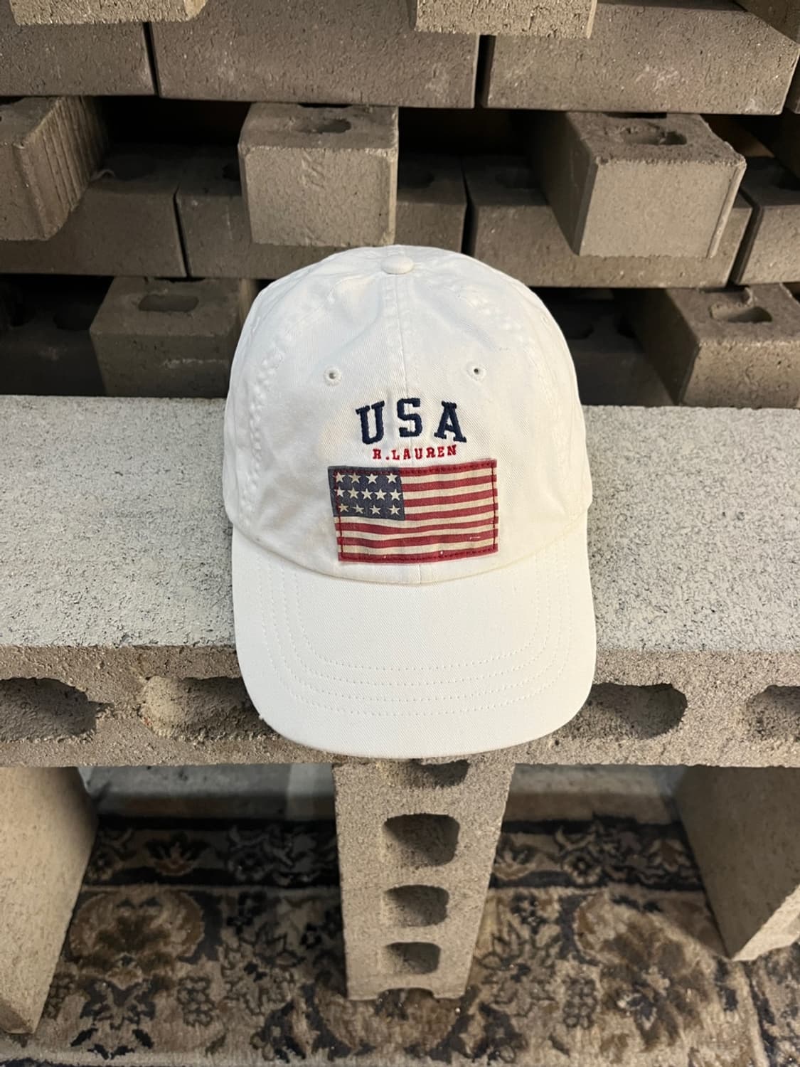 폴로 랄프로렌 U.S.A 화이트 캡 상품이미지2