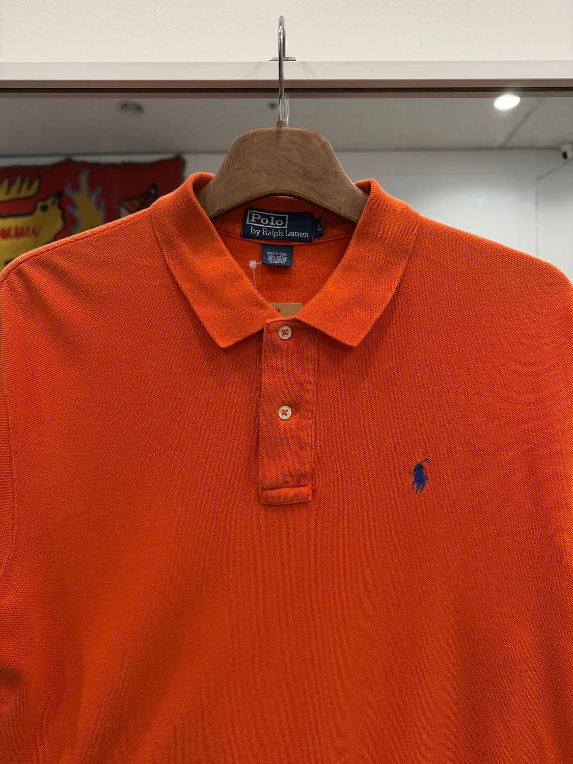 Polo RL 폴로 랄프로렌 pk 반팔 티셔츠 (Orange) 상품이미지3